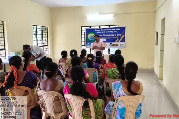 SHG training on Waste Management at MMHills