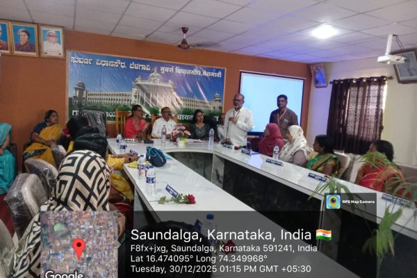 PLC Evaluation Visit at Soundalga GP, Belgavi