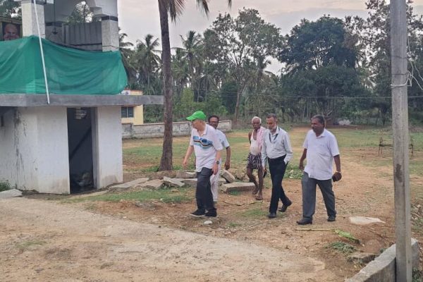 ED, MYRADA and ED, MYKAPS visit to assets at Antarsante, Madapura, Sargur and Mullur
